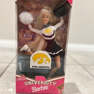 Unopened 1996 Special Edition MATTEL lowa HAWKEYES...